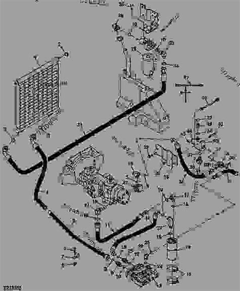 john deere 260 skid steer quick disconnectoil cooler lines|RE220545: Hydraulic Oil Cooler Line .